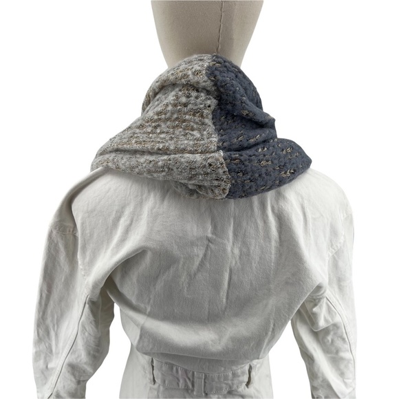 David and Young Blue Tan Infinity Scarf - Picture 3 of 11